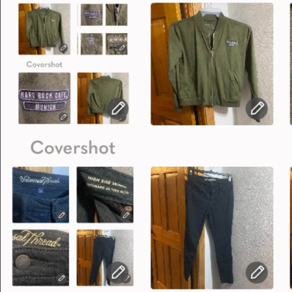 Universal Thread black jeans & Hard Rock MUNICH sz6